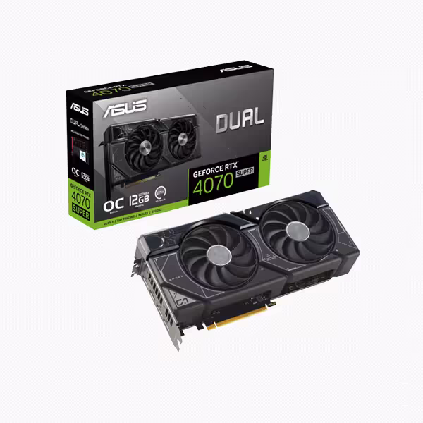 کارت گرافیک ایسوس مدل Asus TUF 4070 Dual Super OC 12GB